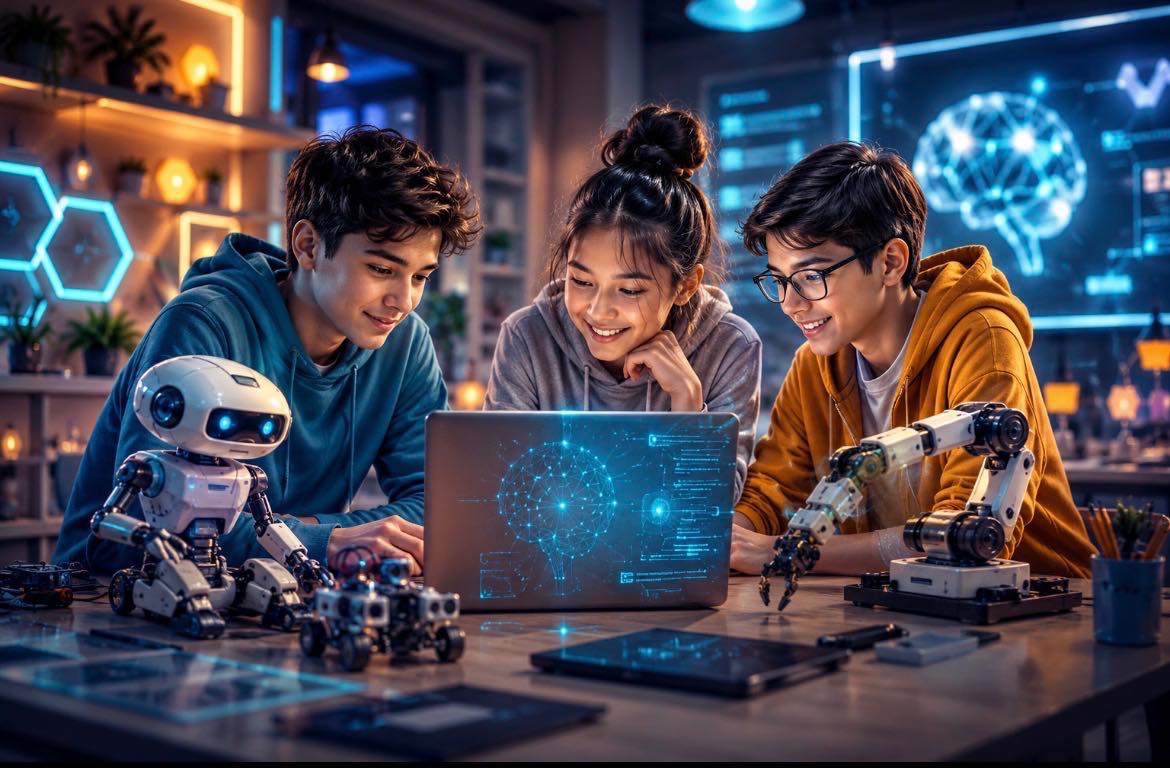آموزش هوش مصنوعی برای نوجوانان