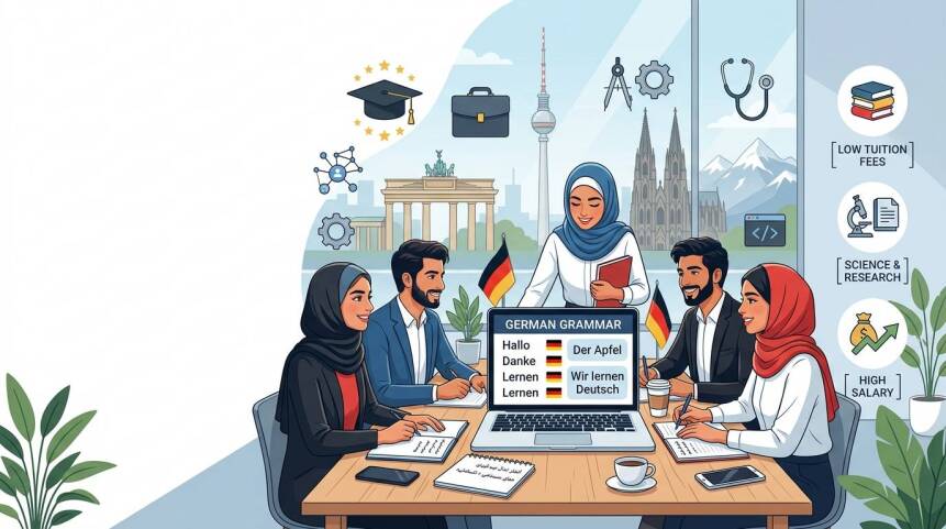 آموزش کلاس آلمانی در کرمان