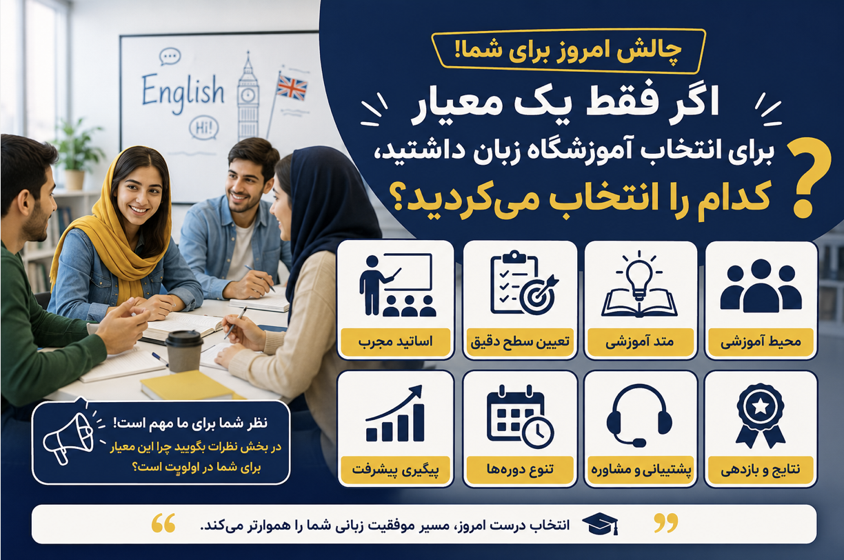 بهترین اموزشگاه زبان